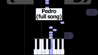 Pedro pedro pedro (Jaxomy - Pedro) | Piano Tutorial