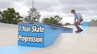 My First Year Skateboard Progression (2019 - 2020)