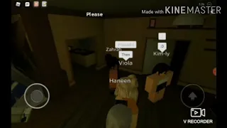 Playing roblox flicker