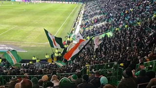 Celtic Fans | Green Brigade | SAM Song | Celtic vs St. Mirren -  Atmosphere 4-0