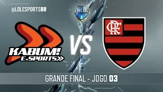 CBLoL 2018: KaBuM x Flamengo (Jogo 3) | Grande Final - 2ª Etapa