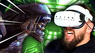 Alien Isolation VR - I Put Myself Through the Ultimate Horror Game with Virtual Reality Mod