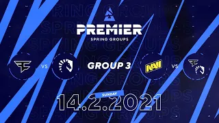 Faze vs Team Liquid, NAVI vs Faze Clan | BLAST Premier Spring Group 3 Day 3