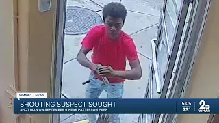 Video of suspect wanted in Southeast Baltimore shooting