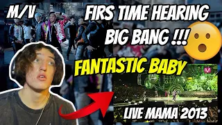 South African Reacts To BIGBANG For The First Time !!! | Fantastic Baby  ( LYRICS+ M/V + LIVE MAMA )