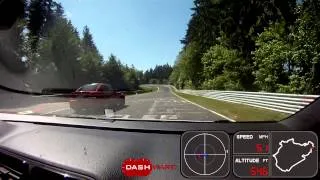 Nurburgring Nordschleife in a Scirocco 2.0 TSI Lap 2-3/5