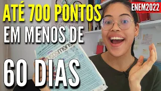 COMO PASSAR NO ENEM EM POUCOS DIAS DE ESTUDOS: Estratégia para conseguir até 700 pontos RÁPIDO