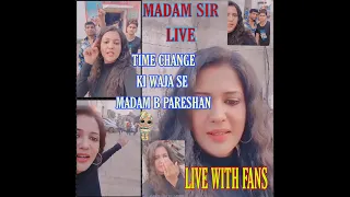 Madam Sir Gulki Joshi urf Haseena Malik was Live 💞😍 / #anuseena / #Gulkijoshi /#madamsir / #pawri😅