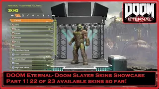 DOOM Eternal- Slayer Skin Showcase