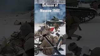 Defense of Moscow Reinactment #ww2 #history #museum #warthunder #panzer #tank #worldwar #scalemodel