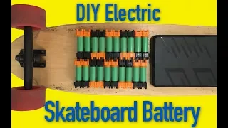 How to make an 18650 electric skateboard battery