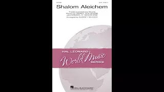 Shalom Aleichem (SATB Choir) - Arranged by Audrey Snyder