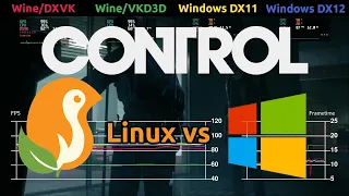 Control Benchmark - DXVK vs VKD3D vs Windows