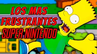 Top JUEGOS de SUPER NINTENDO que te hicieron LLORAR de FRUSTRACION - Pt1