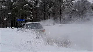 Audi A6 C4 2.5 TDI Quattro winter fun