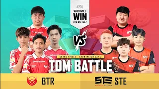 BTR VS STE (TDM BATTLE 4V4 SHOCKING) 😳😳