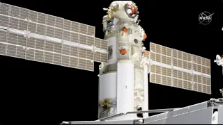 Russian Nauka module docks with space station in these awesome views