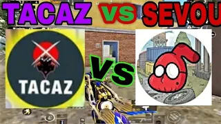 Sevou vs Tacaz who is best|Pubg mobile