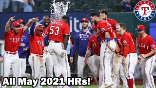 Texas Rangers: May 2021 Home Runs