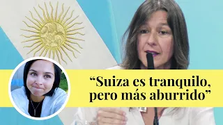 🇦🇷 Sabina Frederic: Suiza es más tranquilo, pero más ABURRIDO - Opinión de una Argentina en Suiza 🇨🇭