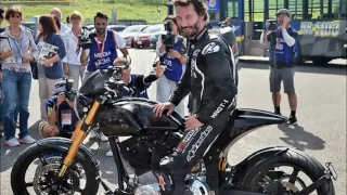 Keanu Reeves is a devoted fan of custom motorcycles