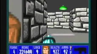 Wolfenstein 3D (100%) Walkthrough (E3M4)