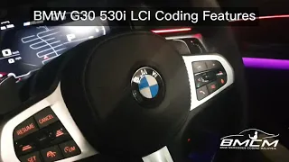 BMW G30 530i LCI Coding Unlock Hidden Features