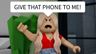 When your mom takes your phone (meme) ROBLOX