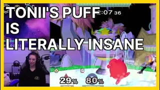 Tonii's Puff is LITERALLY INSANE (toniisaur) | Smash Melee Highlights