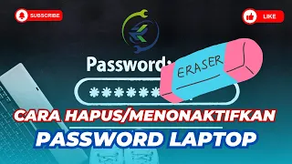 Cara Menghapus Password Laptop Windows 10 atau 11 (CARA 1)