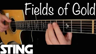 Sting - Fields of Gold - Kelly Valleau Fingerstyle Guitar