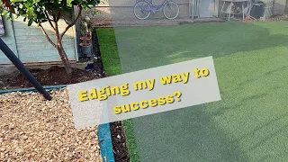 Lawn edging made easy