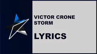 VICTOR CRONE - STORM - LYRICS (Estonia - Eurovision 2019)