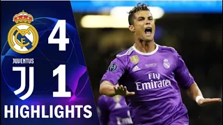 Real Madrid vs Juventus 4 - 1 ● UCL Final 2017 Extended Highlights & Goals   HD