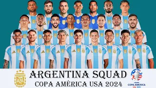 ARGENTINA SQUAD UPDATE 2024 | COPA América USA 2024 Qualifyig | International Friendlies 2024