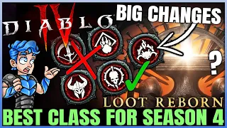 Diablo 4 - Most OP Class to Play in Season 4 - All Classes Ranked - Best Build & Tempering Winners!