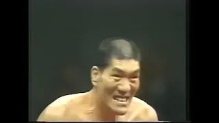 Ashura Hara & Rusher Kimura vs. Giant Baba & Haru Sonoda = May 17, 1986