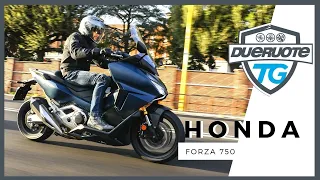 Honda Forza 750: stile da scooter, dinamica da moto - DueruoteTG #44