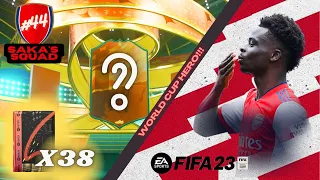 OPENING PACKS FOR WC ICON PLAYERS!!! | FIFA 23 RTG EPISODE #44