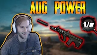 AUG + SUPPRESSOR = POWER - Chocotaco win SOLO vs SQUAD FPP [11-Apr] - PUBG HIGHLIGHTS TOP 1 #91