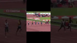 Yohan Blake wins diamond league with insane top speed