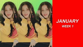 K-POP SONGS CHART 2018 - JANUARY (WEEK 1)