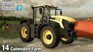 WE BUY OUR FIRST NEW TRACTOR!  - Farming Simulator 22 FS22 Calmsden Farm Ep 14