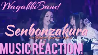 AMY & YUKO🎤❤️WagakkiBand - Senbonzakura Live Premium Symphonic Night 2 feat. Amy Lee Music Reaction