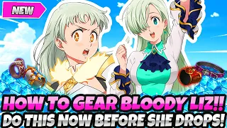*F2P PLAYERS, HOW TO GEAR BLOODY ELIZABETH* Do This Now To Prepare & BEST PvP Teams (7DS Grand Cross