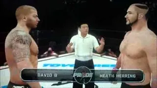 UFC 3 ULTIMATE:Heath Herring Vs David B