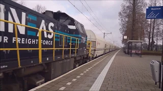 treinen in Geleen-Lutterade en Susteren 27-1-2018