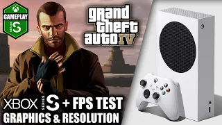 GTA IV - Xbox Series S Gameplay + FPS Test