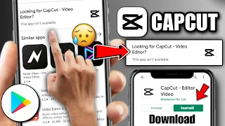 Capcut isn't available in play store 2024 | capcut not showing in play store | capcut download