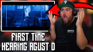 RAPPER REACTS to Agust D 'Agust D' MV (FIRST TIME HEARING)